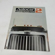 1978 Autocar Construcktor 2 Truck Sales Brochure White Motor Construction Vintag picture