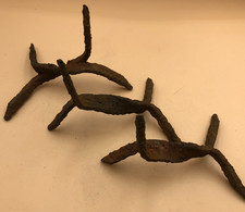 Original WWI WW1 German Garlic. Anti-cavalry barrier.3 pcs. #2 picture