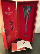 NIB WATERFORD FLUTED CHAMPAGNEPARTRIDGE IN PEAR TREE 2005 CLARE PATTERN picture