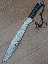 Custom Handmade Damascus Steel (THE BOOK OF ELi) FULL TANG Machete Sword Knife picture