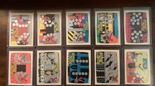 1989 Topps Nintendo Double Dragon Scratch Off 10 Card Set picture