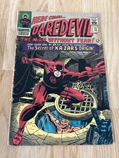 Daredevil 13 1966: Kazar's Origin, Kirby Romitia, Sr. Comics picture