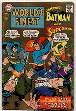 World's Finest Comics #168 DC Comics Superman Batman Robin 1967 picture