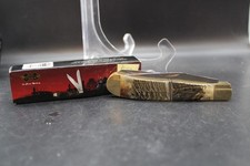 Steel Warrior Trapper Pocket Knife New In Box Large Trapper SW-108L/RH picture
