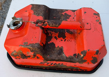 Vtg Rare STIHL USMC Blitz 1 Gallon Gas Can Missing Fuel Spout TOOL BOX Restore picture