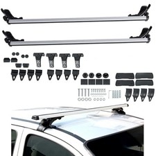 48 Inch Universal Car Top Roof Cross Bar Luggage Cargo Rack with 3 Kinds Clamp picture