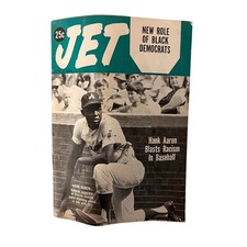 1968 JET Magazine Hank Aaron Blasts Racism Baseball Atlanta Braves Sept 5 picture