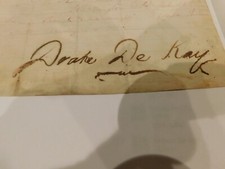 591 CIVIL WAR 1861 DRAKE DE KAY SGN PASS H BUSH OWNER AND SLAVE WASHINGTON picture