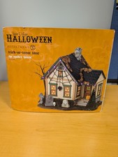 Dept 56 Trick Or Treat Lane “The Spider House” 4025340 Halloween Snow Village picture