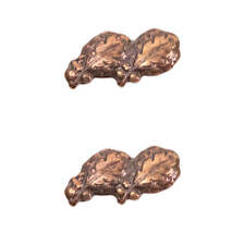 2pc US Military Bronze Two Oak Leaf Clusters Bar Mount Ribbon Official Licensed picture