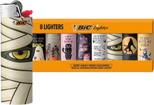 Maxi Pocket Lighter, Special Edition Spooky Series, Halloween-Inspired Designs, picture