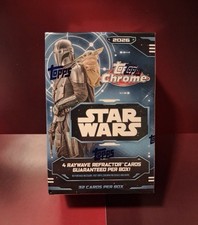 2026 TOPPS CHROME STAR WARS Value Blaster Box Disney Brand New Sealed QTY picture