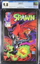 Spawn #1 CGC 9.8 White Todd McFarlane 1992 1st appearance KEY picture
