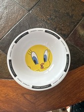 1 Looney Tunes Tweety Bird Bowl by Zak Designs Vintage 1989 Melamine picture