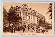 Paris Île-de-France France Postcard Hotel Lutetia c1920's Antique Posted picture