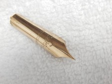 LOT# N377. VINTAGE LARGE CONKLIN ENDURA SR SENIOR SIZE FOUNTAIN PEN NIB. picture