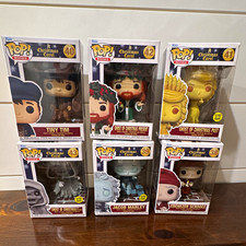 Funko POP A Christmas Carol - Glow in the Dark - Scrooge - Set of 6 picture