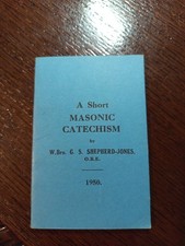 1950 A Short Masonic Catechism  Freemasonry masonic/780 picture