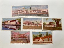1922 Tokyo Peace Exhibition 6 Postcards Japan Expo Architecture Taisho Era picture