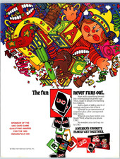 1985 UNO CARD GAME Vintage 8