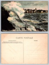 Saint-Servan Bas-Sablons Stormy Weather Postcard France Côte d'Emeraude picture