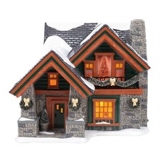 Dept 56 CHRISTMAS LODGE Snow Village 6018301 BRAND NEW picture