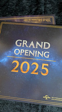 Universal Epic Universe Grand Opening Photo Insert/Sleeve picture