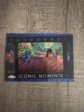 2023 Topps Chrome Disney 100 Iconic moments Blue Wave Refractor /23 IM-14 Stitch picture
