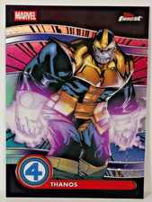 2026 TOPPS FINEST FANTASTIC FOUR /10 THANOS #86 NEGATIVE ZONE BLACK REFRACTOR picture