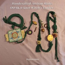 Artisan Handmade 9-Knot Witch's Ladder 65