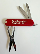 Northwestern Mutual Life Victorinox Classic SD Swiss Army Knife Vtg. 1986-1988 picture