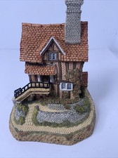 Vintage 1987 David Winter LACE MAKERS Cottage Figurine midlands Collection picture