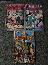 Lot Of 3 Highly Collectible Silver Age 1962 Comics; Including Rare Single Issue picture