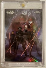 Topps 2026 Chrome Star Wars Art Factions Inquisitorius SQUAD-10 Uzuri picture
