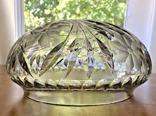 Antique Pairpoint Viscaria Cut Glass Ceiling light globe shade ABP Crystal Glows picture