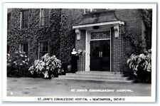 c1950's St. John's Convalescent Hospital Newtonbrook Canada RPPC Photo Postcard picture