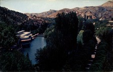Cubuk Dam's Casino Ankara Turkey vintage postcard b752 picture
