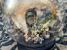 Disney Parks Walt Disney World Icon +original 1971 GLASS GLOBE RARE 50thx2 picture