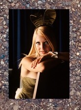 Vintage Olive Green Outfit Blonde Model 1970s 4x6 Photo Lustre Print Glamour picture