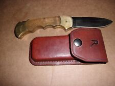 VINTAGE RIGID U.S.A.CHEROKEE FINGER GROOVE KNIFE picture