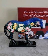 Trail Of Painted Ponies 12289 Night Flower, 1E 0023, Signed, Low Number picture