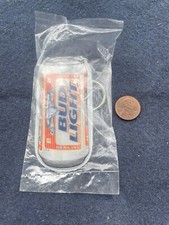 Bud Light Can Keychain Puffer Budweiser Beer Flashlight Doesn’t Work picture