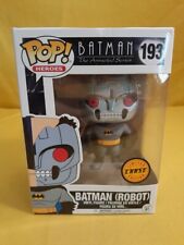 FUNKO POP  BATMAN (ROBOT) 193 HEROES CHASE LIMITED EDITION W/PROTECTOR P11 picture