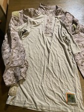 US Navy Seal Combat Ensemble Shirt Mens Desert AOR1 FROG FR S/ Reg picture