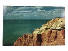 vintage 1963 gay head cliffs Martha’s Vineyard island post card picture