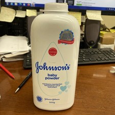 2 Johnson's Baby Powder with Talc - 500g. Collectible Sealed picture