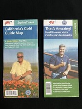 2 NEW Huell Howser Limited Edition AAA Maps California’s Gold & That’s Amazing picture
