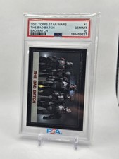 Topps 2021 Star Wars the Bad Batch Exclusive 10-Card Set Cover Card PoP 5 picture