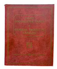 Vintage ALCO Parts Catalog + Original Edna Brass Type CF Injector Schematic & Ra picture