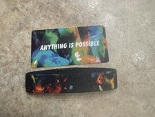 ZOX **ANYTHING IS POSSIBLE** Silver Single medium band w/Card #14466 New picture